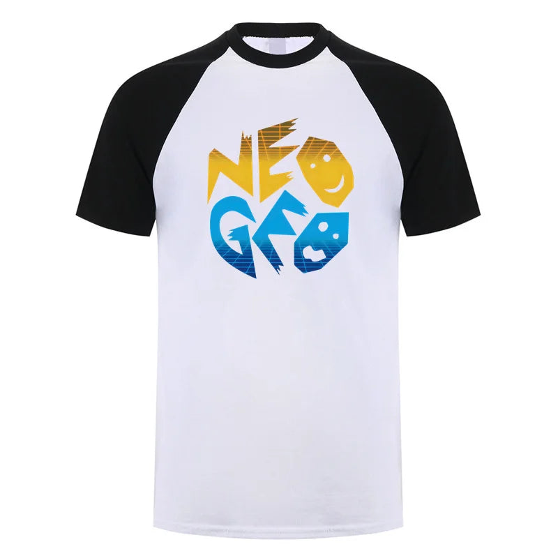 Neo Geo — MVS Summer Cotton Logo Tee - Neon Districts