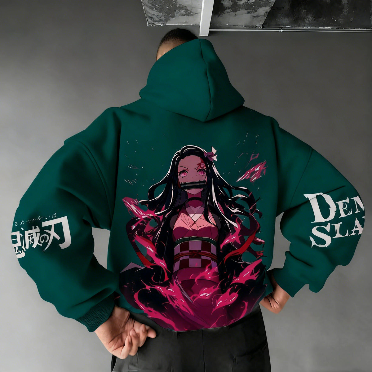 Demon Slayer Nezuko Hoodie - Neon Districts