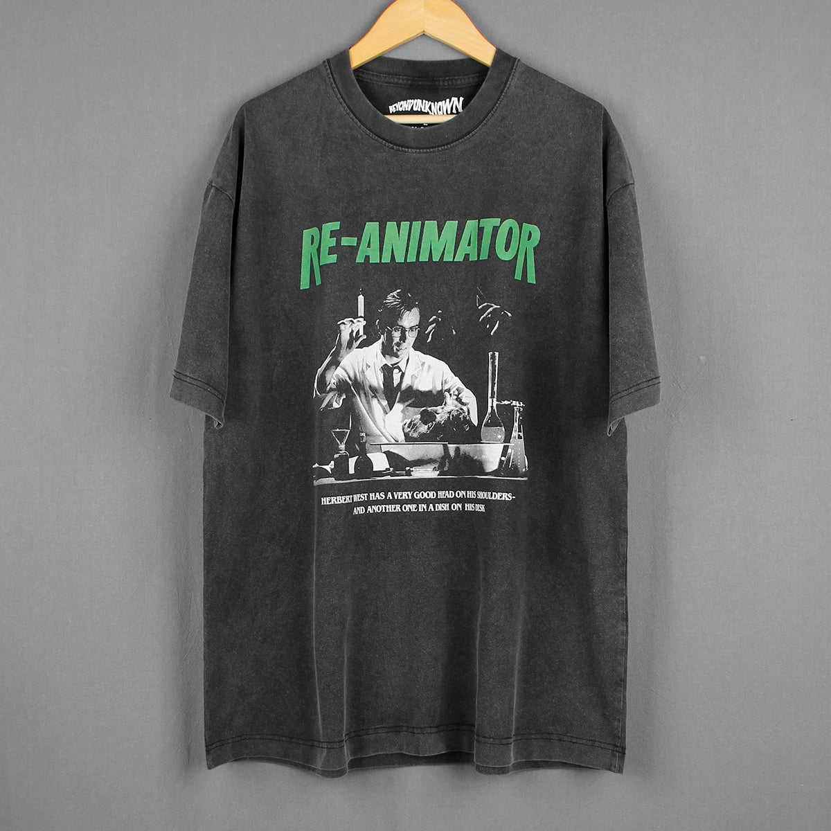 Re-Animator — H.P. Lovecraft Horror Washed Tee