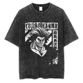 Baki Hanma Harajuku Vintage Washed Tee