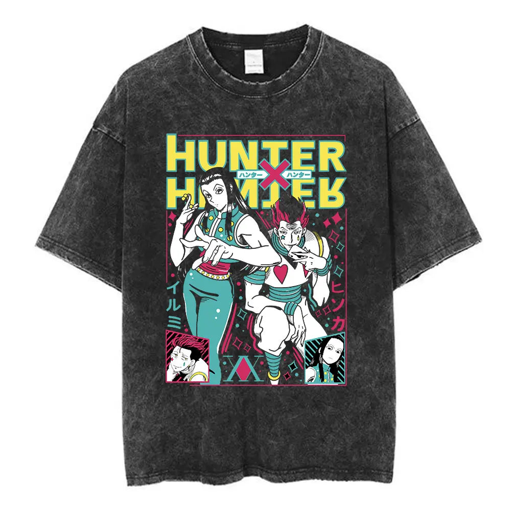 Hunter x Hunter Killua & Gon Vintage Tee – Cherry Blossom Print