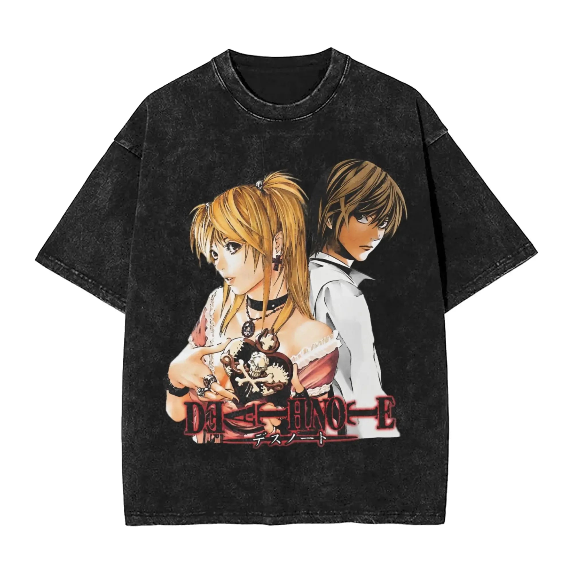 Death Note — L Lawliet Washed Oversized Tee