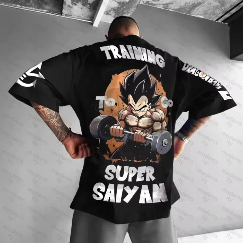 Dragon Ball Vegeta Graphic Tee - Neon Districts