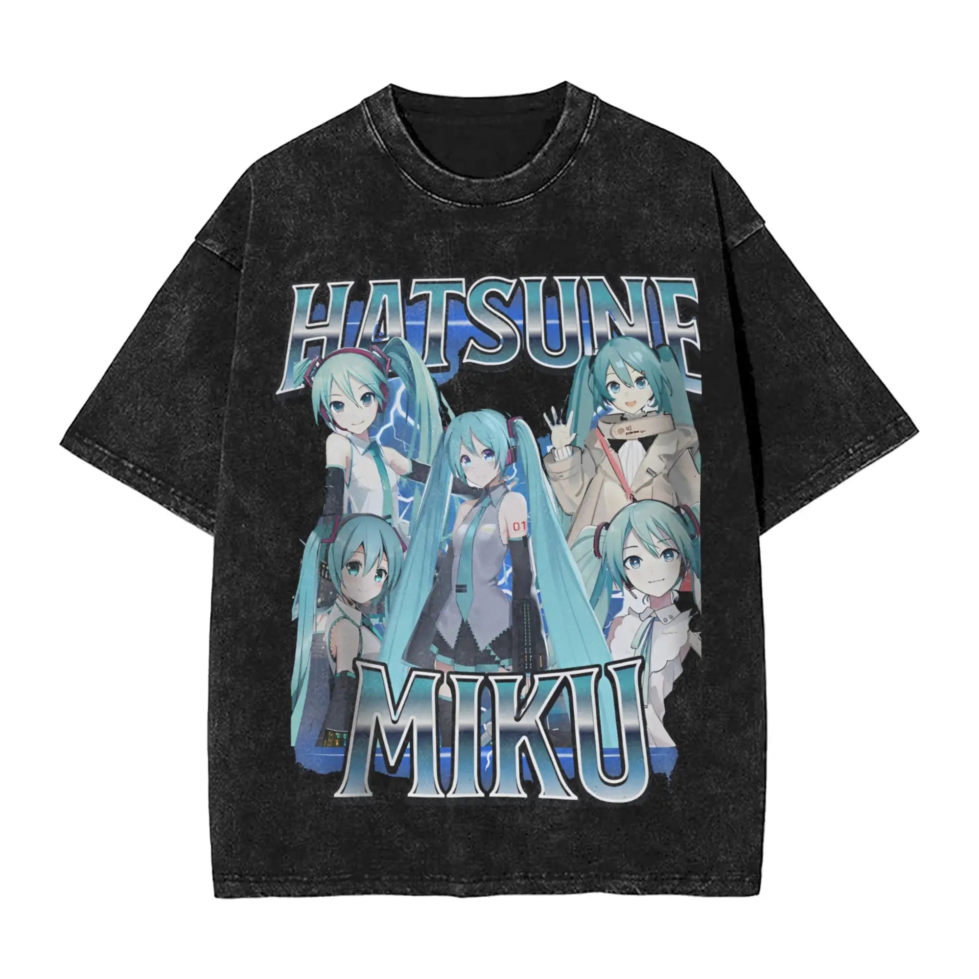 Hatsune Miku — Vocaloid Washed Oversized Tee