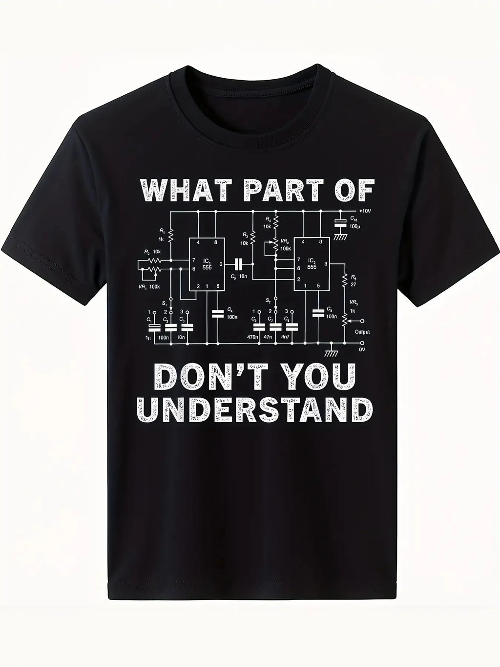 Electrical Engineer — Circuit Board Humor Graphic Tee - Neon Districts