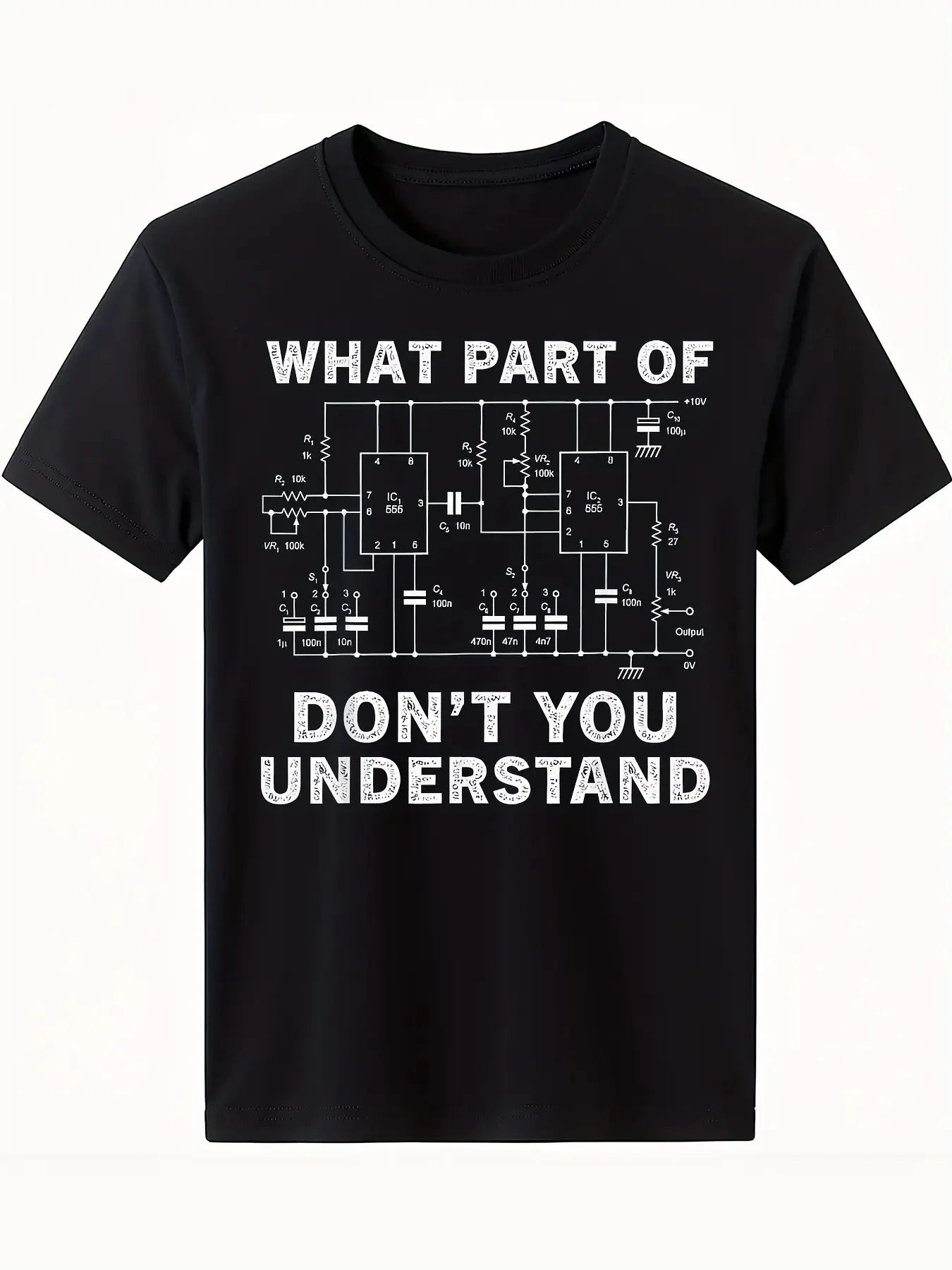 Electrical Engineer — Circuit Board Humor Graphic Tee - Neon Districts