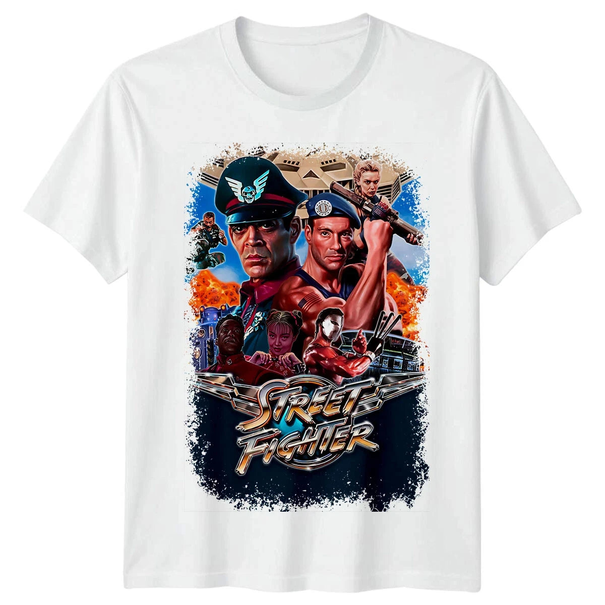Street Fighter (1994) — Movie Poster Inspired Retro Tee