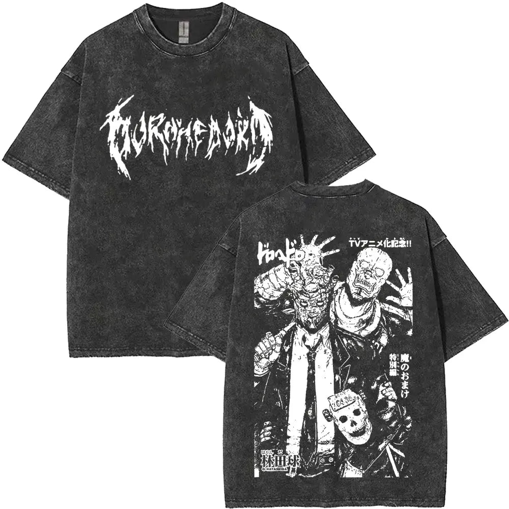 Dorohedoro Kaiman Washed Gothic Manga Tee