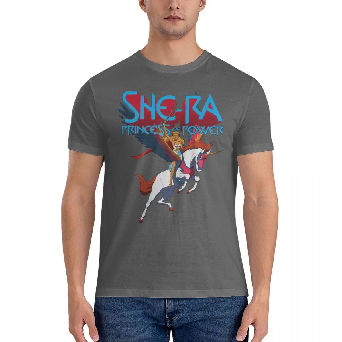 She-Ra Princess of Power — Oversized Graphic Fan Tee - Neon Districts