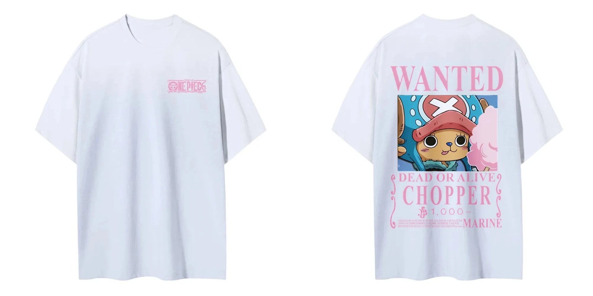 One Piece Chopper Punk Anime Tee - Neon Districts