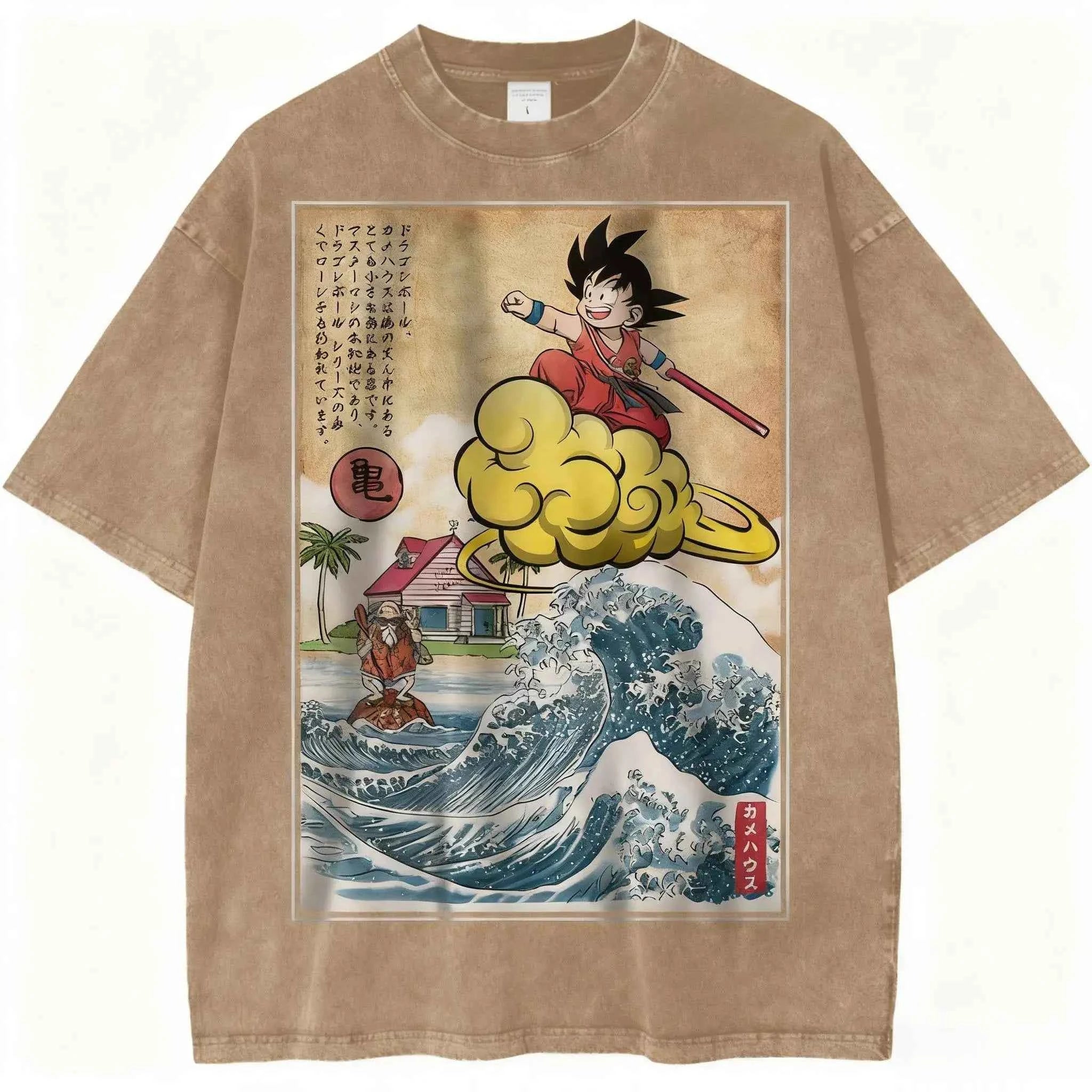 Dragon Ball Vintage Wash Harajuku Tee