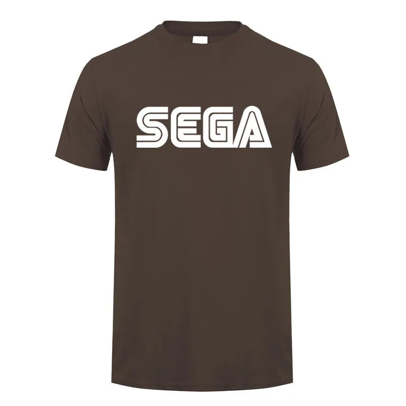 Sega — Logo Casual Cotton Summer Tee - Neon Districts