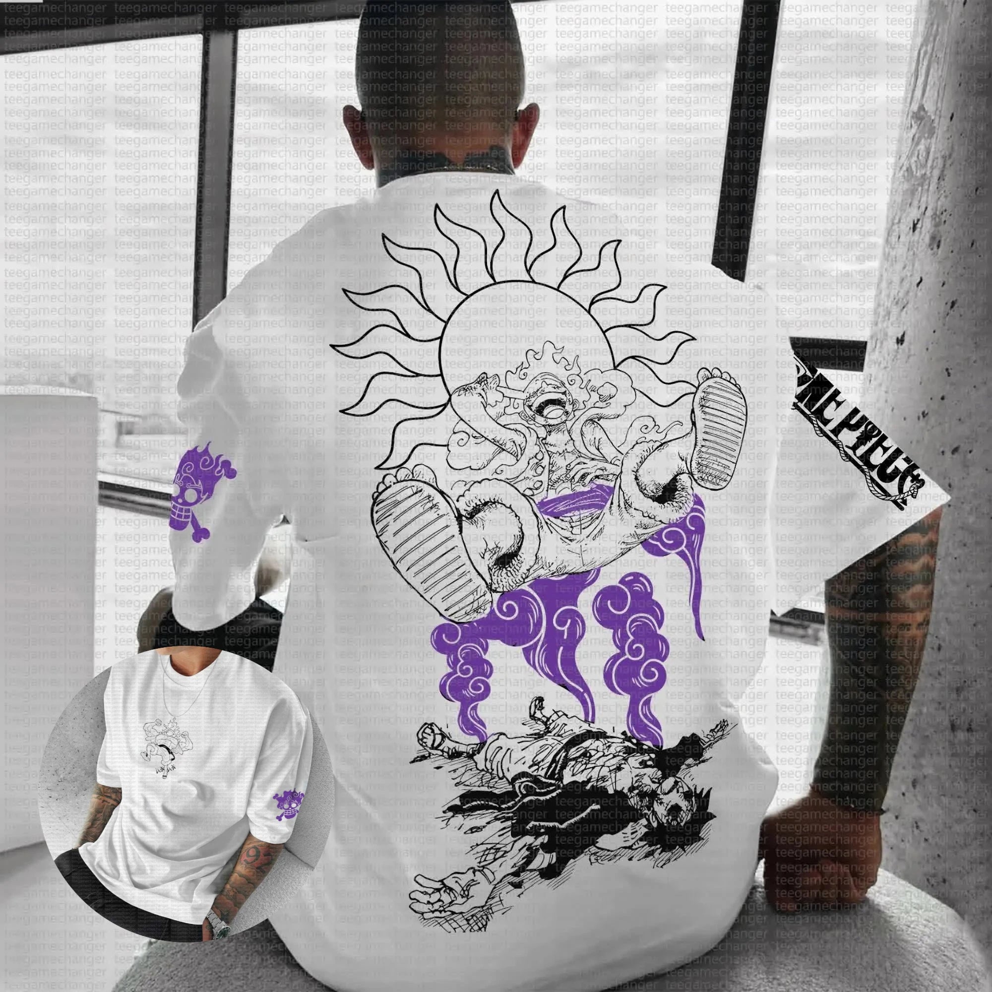 One Piece — Retro Oversized Official Tee - Neon Districts
