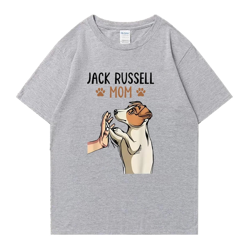 Jack Russell Mom Kawaii Tee - Neon Districts