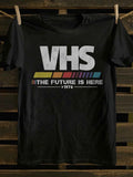 VHS — Retro 80s Cassette Tape Graphic Tee