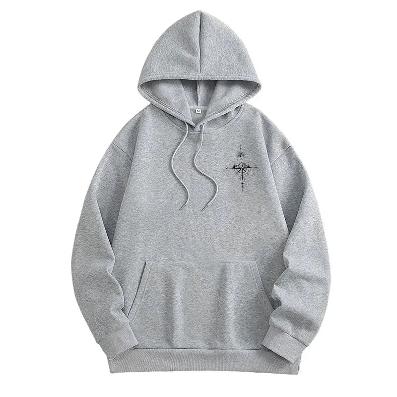 Vintage Compass Hoodie - Neon Districts