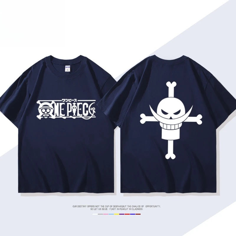 One Piece — Edward Newgate Whitebeard Graphic Tee - Neon Districts