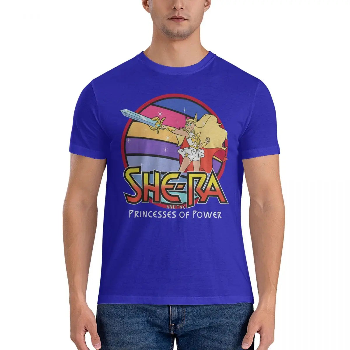 She-Ra Princess of Power — Oversized Graphic Fan Tee - Neon Districts