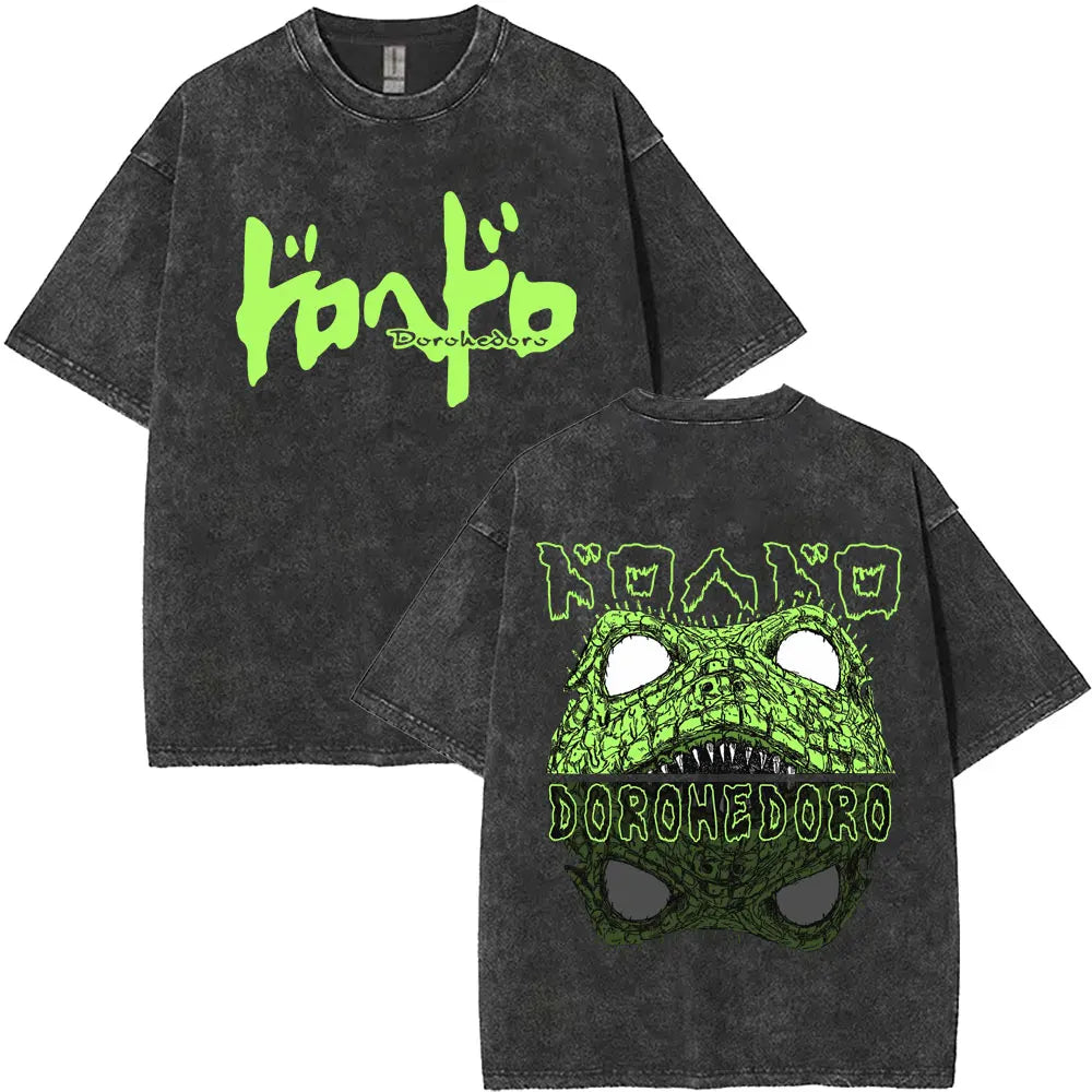 Dorohedoro Kaiman Washed Gothic Manga Tee