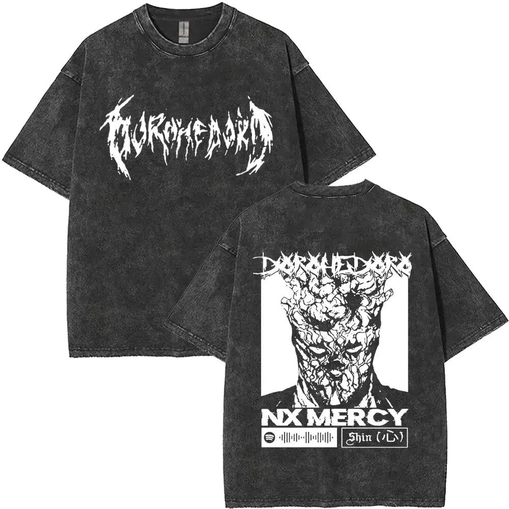 Dorohedoro Kaiman Washed Gothic Manga Tee