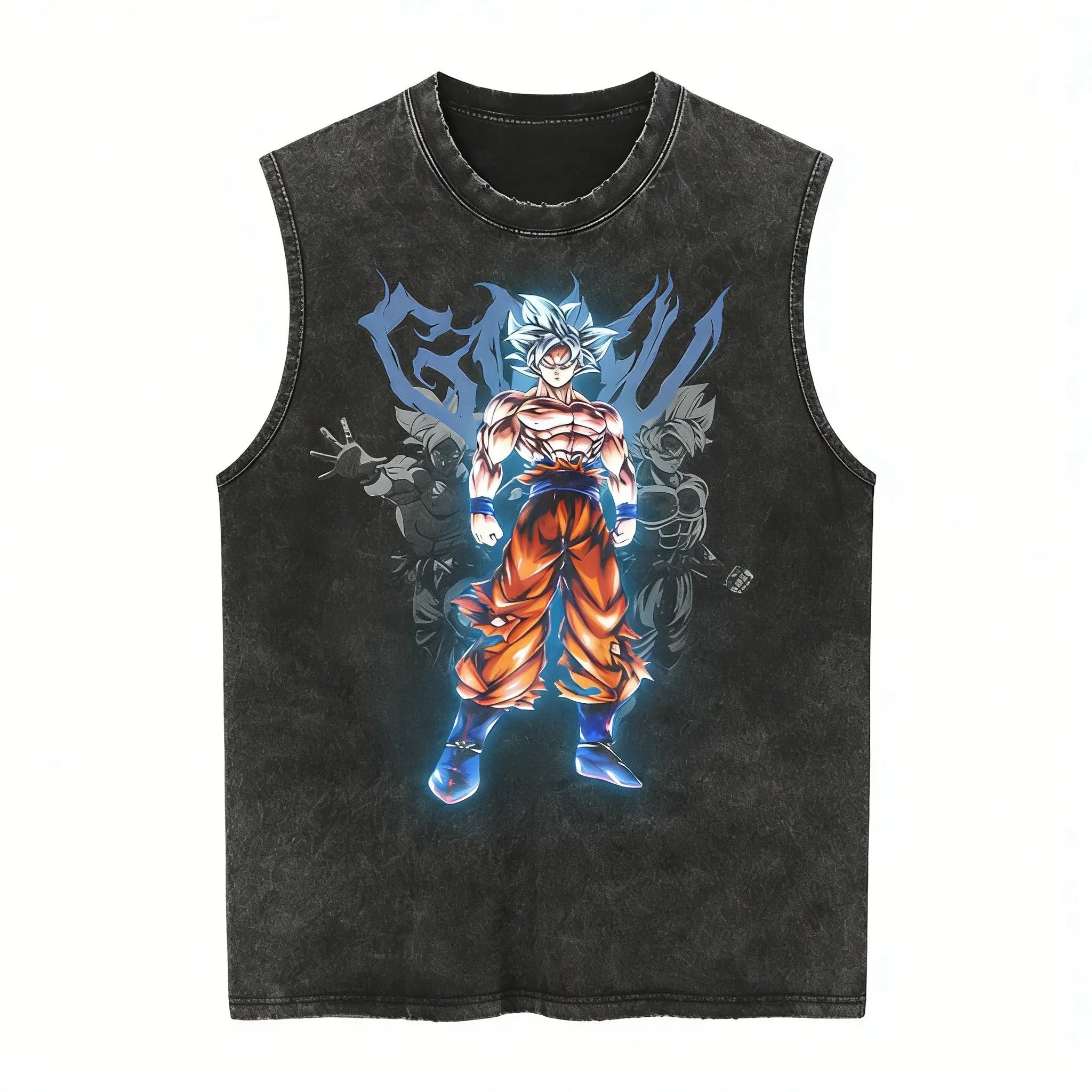 Dragon Ball — Y2K Harajuku Gym Tank Top - Neon Districts