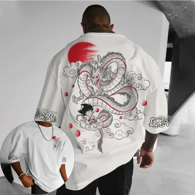 Dragon Ball Goku & Shenron Tee - Neon Districts