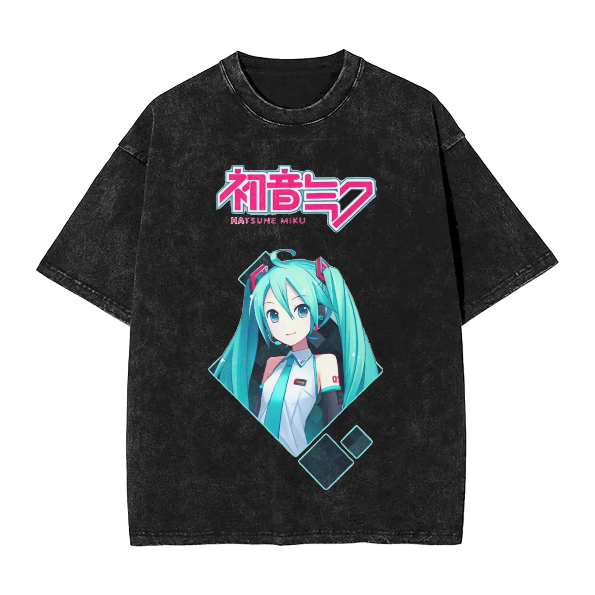 Hatsune Miku — Vocaloid Washed Oversized Tee