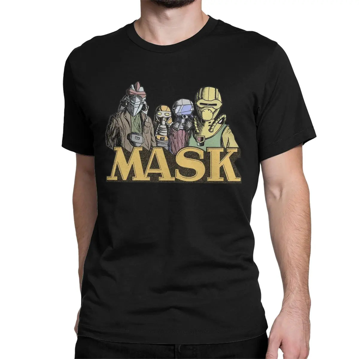 M.A.S.K. — Mobile Armored Strike Kommand 80s Cartoon Graphic Tee - Neon Districts
