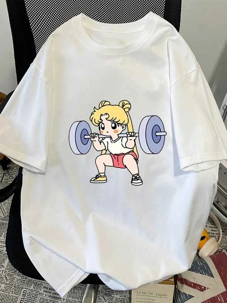 Sailor Moon Gym Rat Graphic Tee