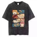 Chainsaw Man — Full Cast Washed Oversized Tee - Neon Districts
