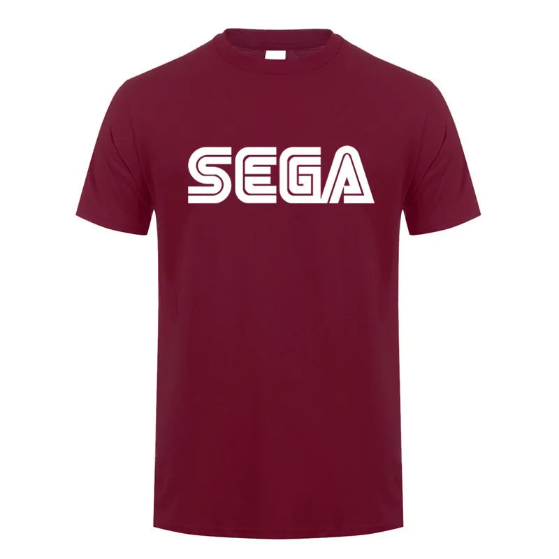 Sega — Logo Casual Cotton Summer Tee - Neon Districts