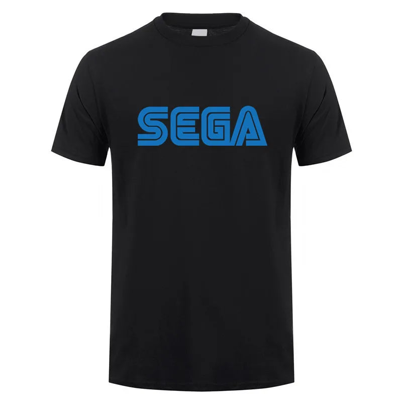 Sega — Classic Logo Hip-Hop Street Tee - Neon Districts
