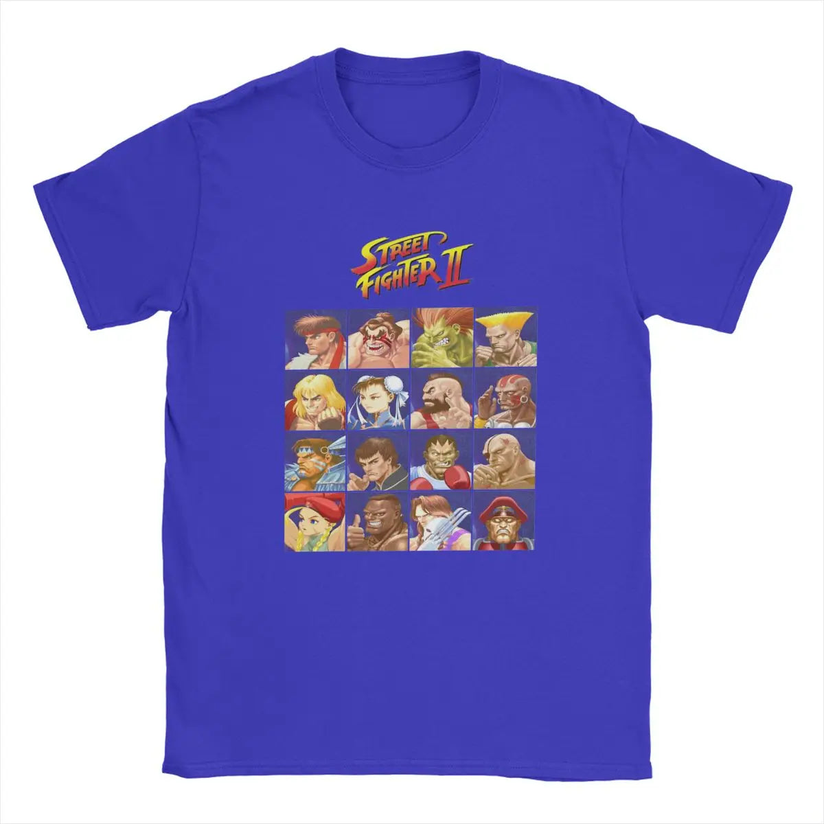 Street Fighter II — Character Select Screen Tee - Neon Districts