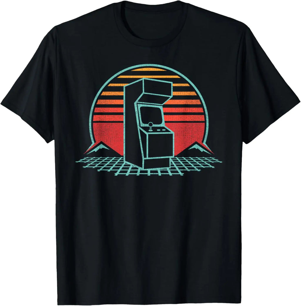 80s & 90s Arcade — Retro Vintage Classic Streetwear Tee - Neon Districts