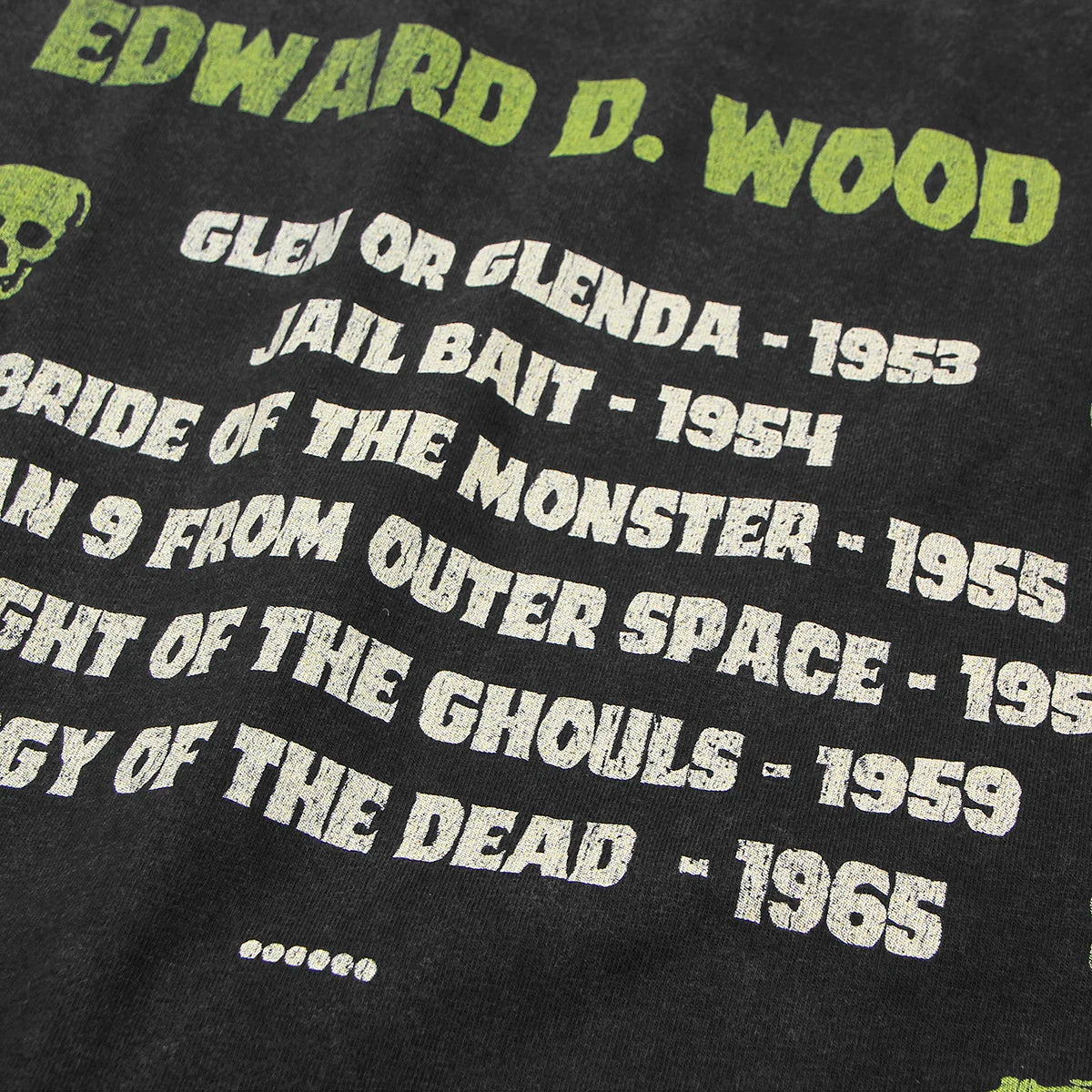 Ed Wood — Plan 9 from Outer Space Washed Tee