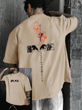 Demon Slayer Oversized Anime Tee – Y2K Graphic Print