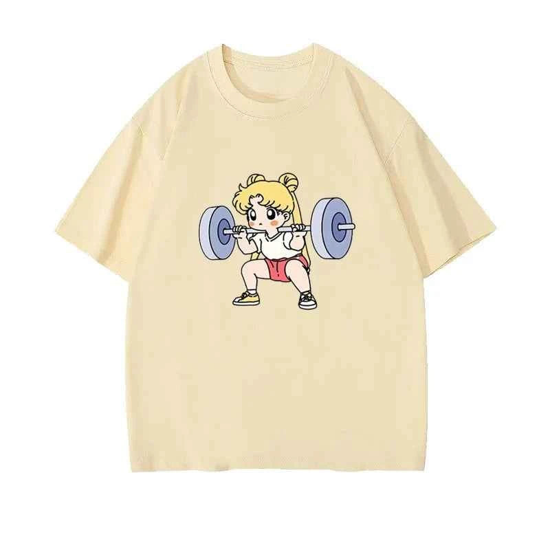 Sailor Moon Gym Rat Graphic Tee