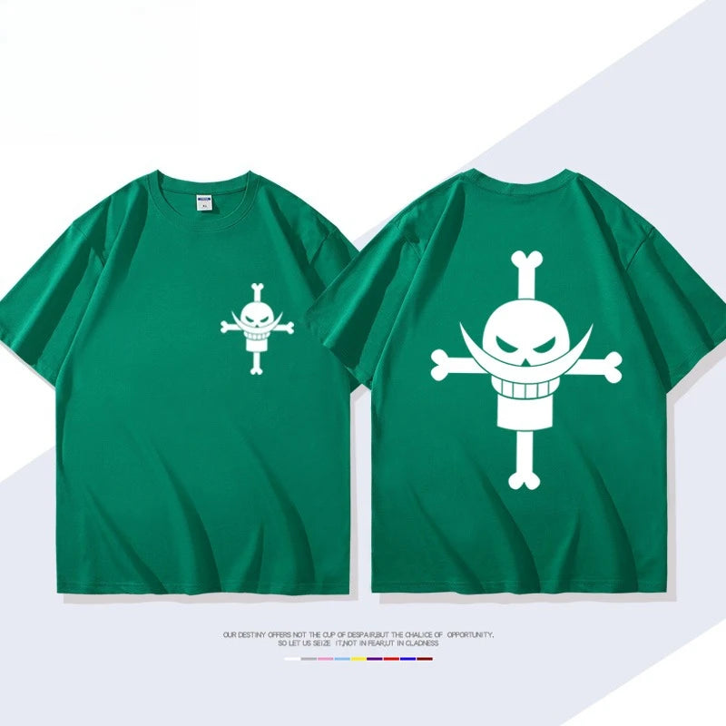 One Piece — Edward Newgate Whitebeard Graphic Tee - Neon Districts