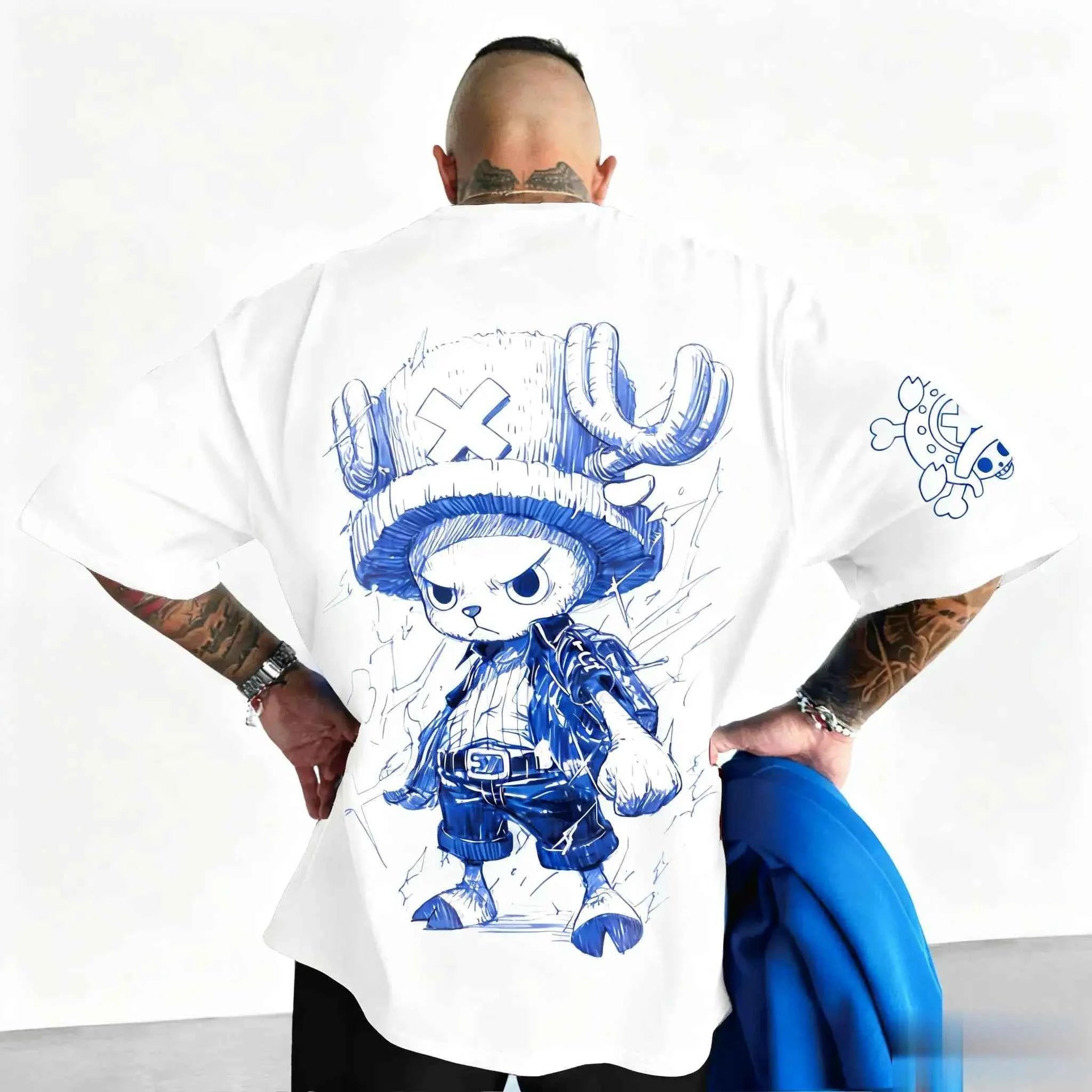 One Piece Tony Tony Chopper Tee – Hip-Hop Street Print