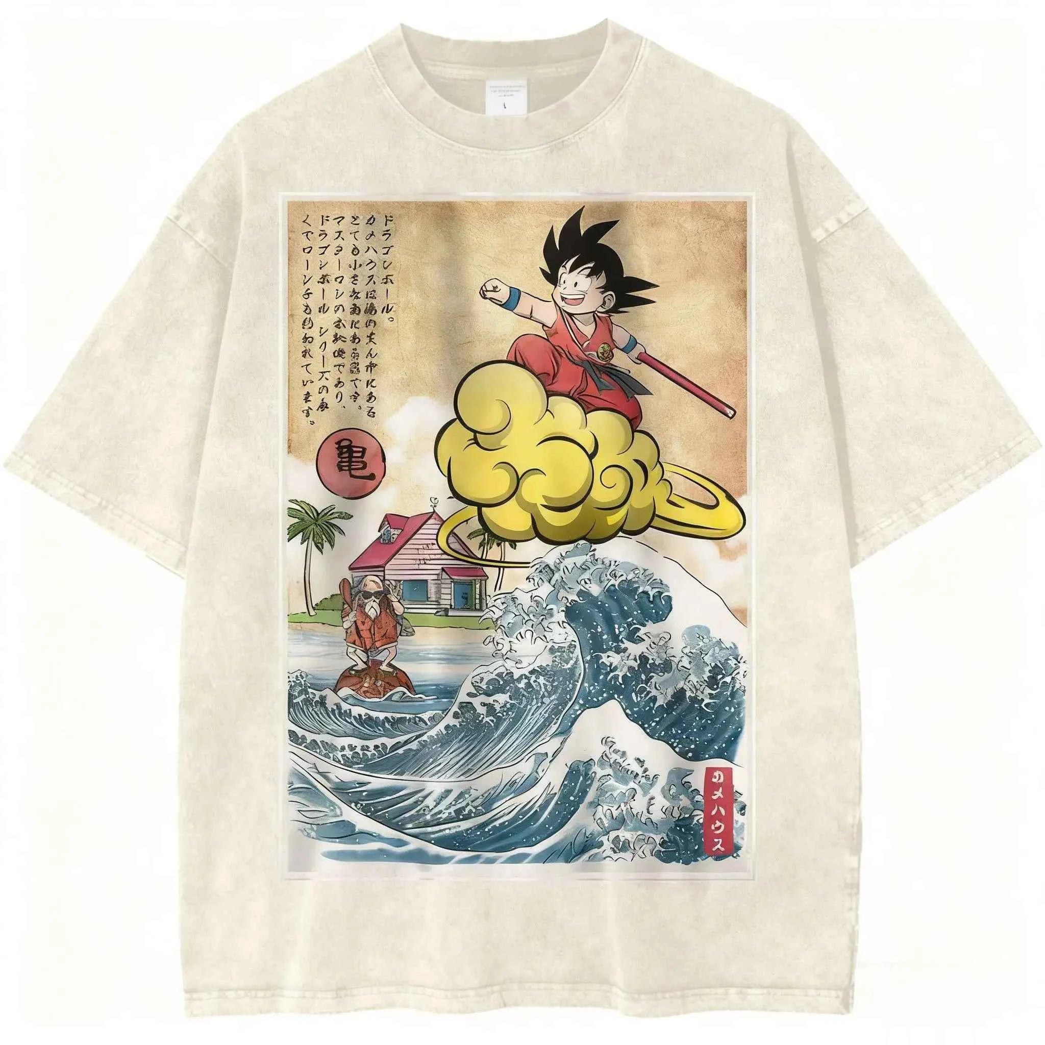 Dragon Ball Vintage Wash Harajuku Tee