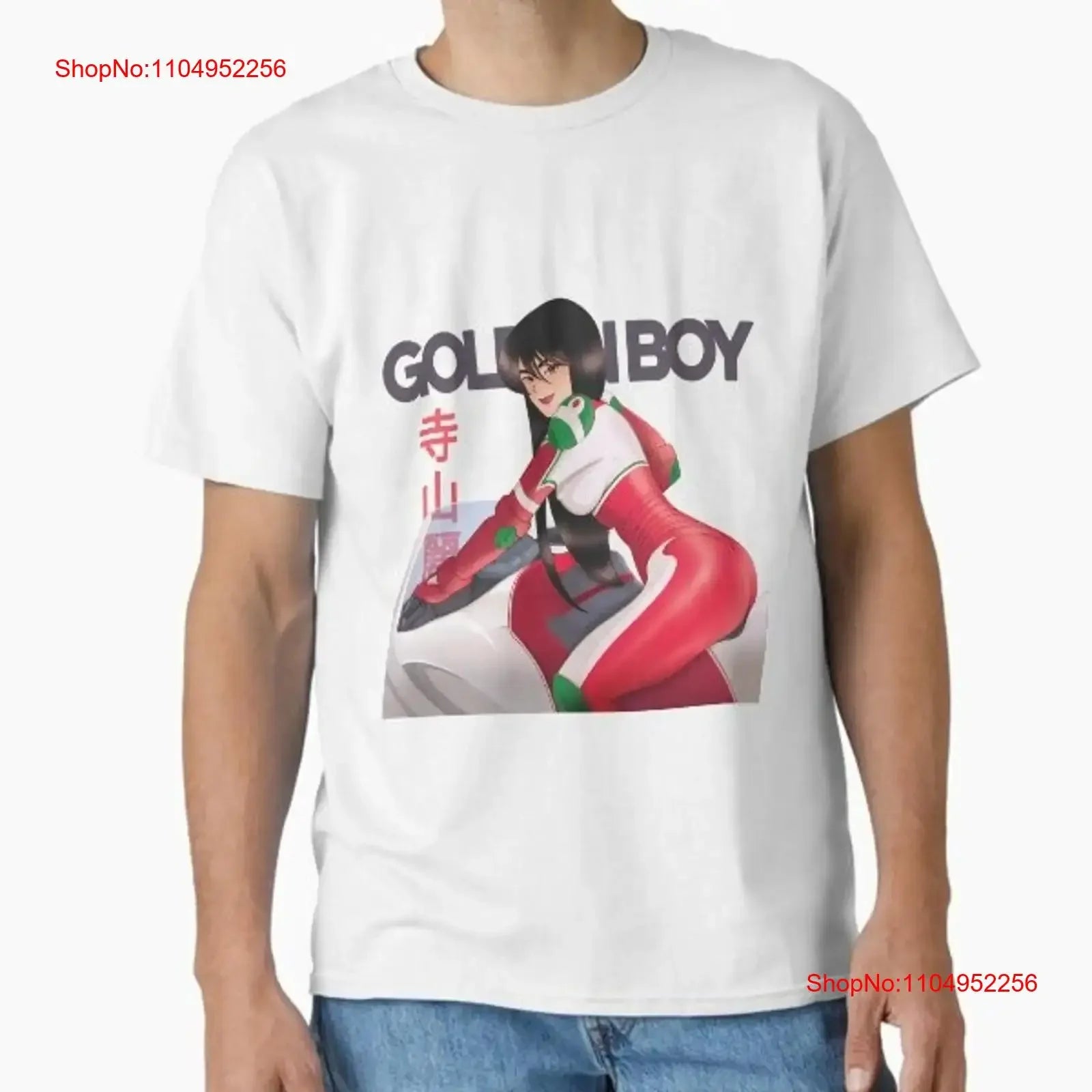 Golden Boy — Motorcycle Lady Washed Tee