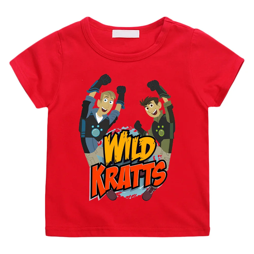 Wild Kratts Adventure Kids Tee - Neon Districts