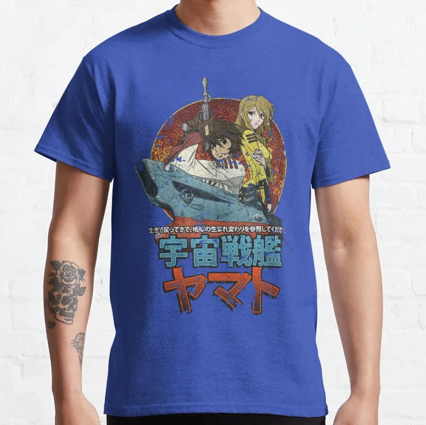 Space Battleship Yamato — 1980s Anime Vintage Tee