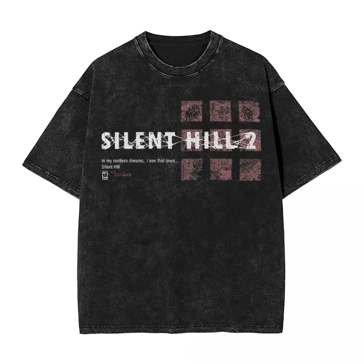 Silent Hill Heaven's Night Washed Tee – Horror Streetwear
