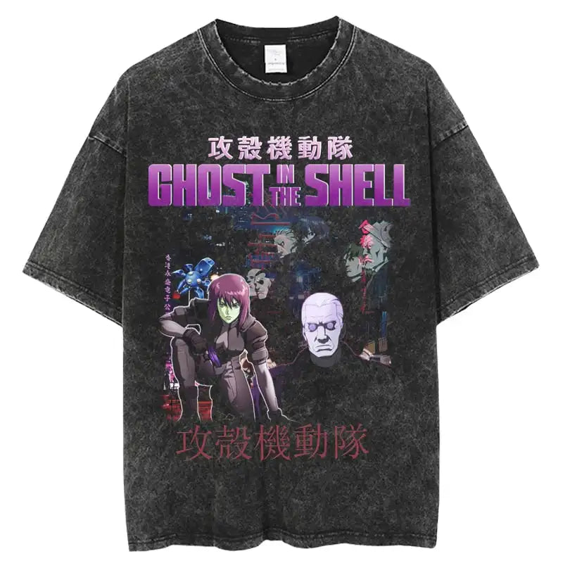 Ghost in the Shell — Major Kusanagi Washed Tee
