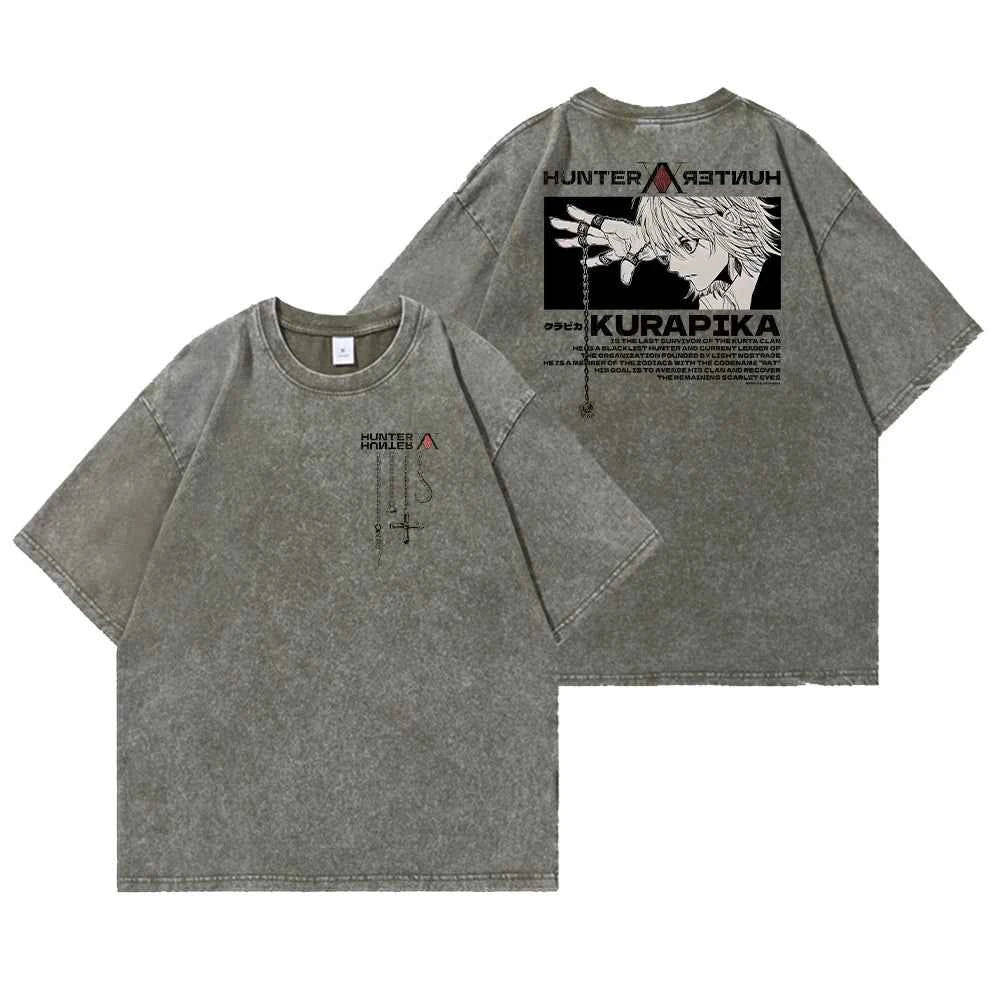 Hunter x Hunter Acid Wash Vintage Tee