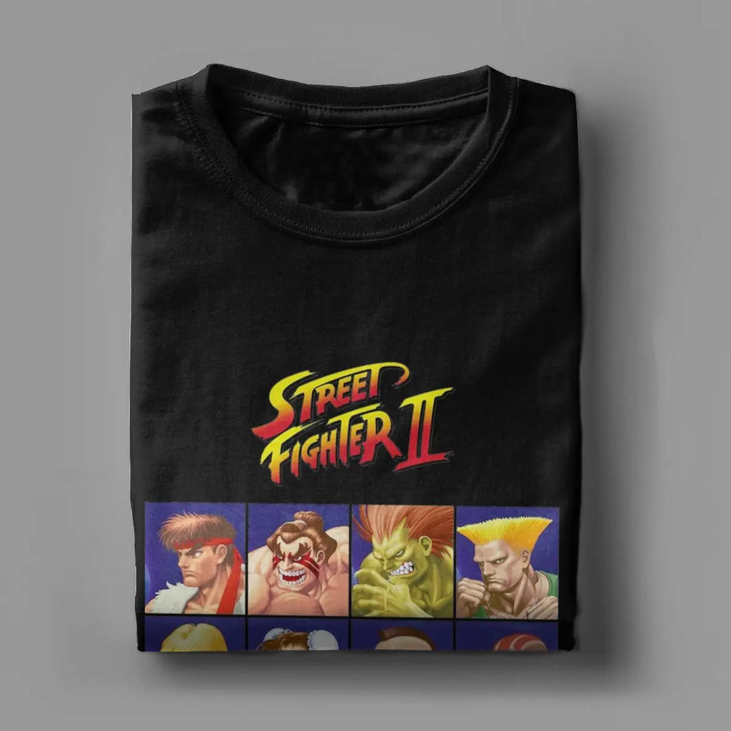 Street Fighter II — Character Select Screen Tee - Neon Districts