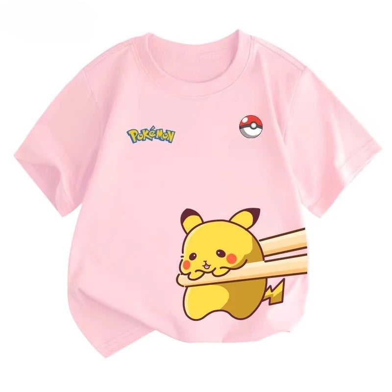 Pokémon Pikachu Kids Cotton Tee - Neon Districts
