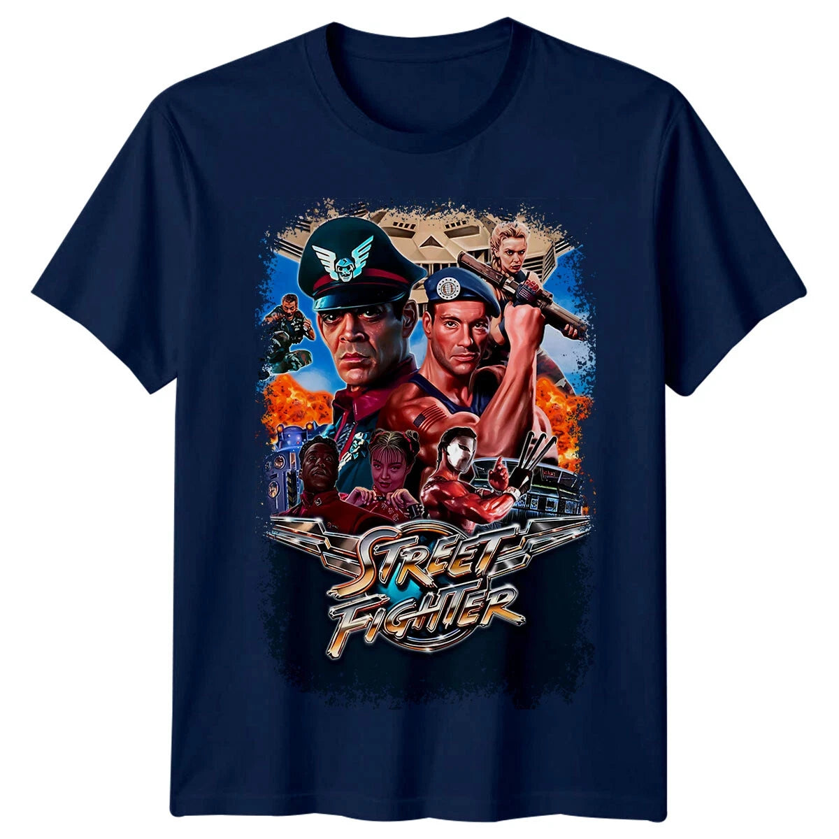 Street Fighter (1994) — Movie Poster Inspired Retro Tee