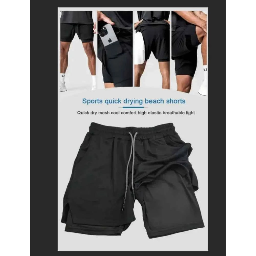 One Piece Luffy Print Shorts – Loose Sports Breathable Pants